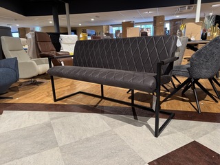 Eetkamerbank, Label51, Denmark, antraciet